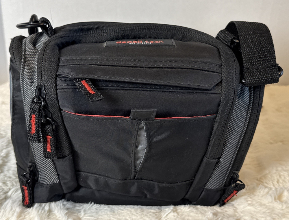 Denali Tech Los Angeles camera bag black/grey/red - Lots of pockets